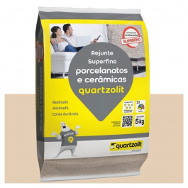 Rejunte Quartzolit Porcelanatto Bege 5Kg