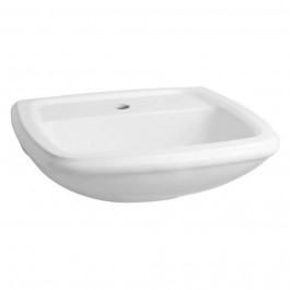 Lavatório Para Coluna Fit 52X43Cm Branco Celite