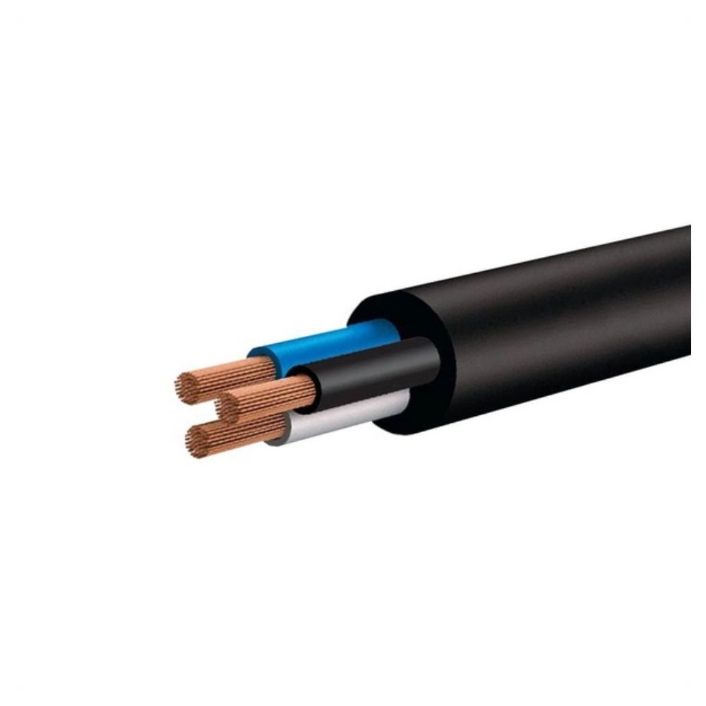 Cabo Cordplast Pp 3X1.0 750V 1M Preto Prysmian