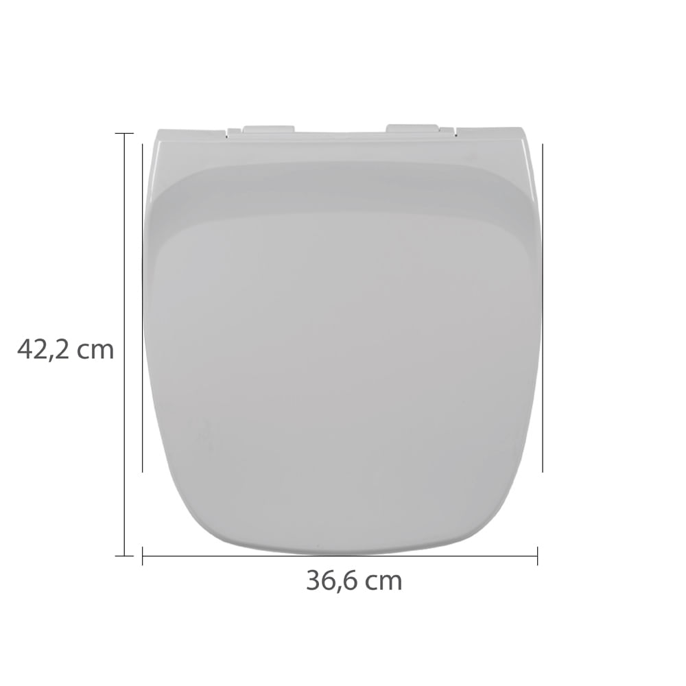 Assento Versato Almofadado Branco Tvt/K*Br-01 Astra 