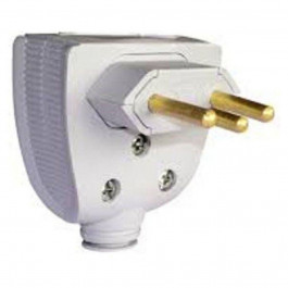 Plugue Reforcado Versatil 2P+T 20A Branco Pial