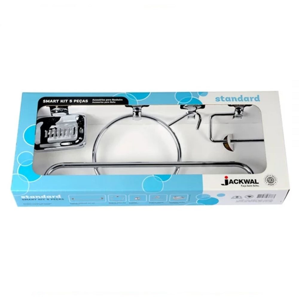 Kit De Acessorios Smart Standard Com 5 Pecas Jackwal
