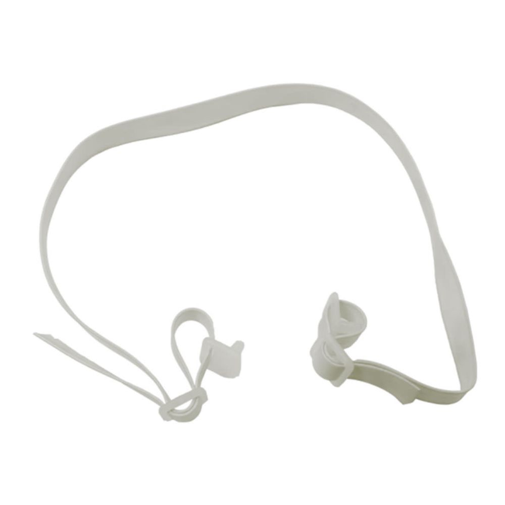 Jugular Para Capacete Em Pvc Branco Ledan