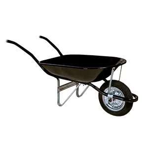 Carro De Mão Pop 47L Preto Metalosa  