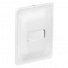 Interruptor Zeffia Simples Branco Pial