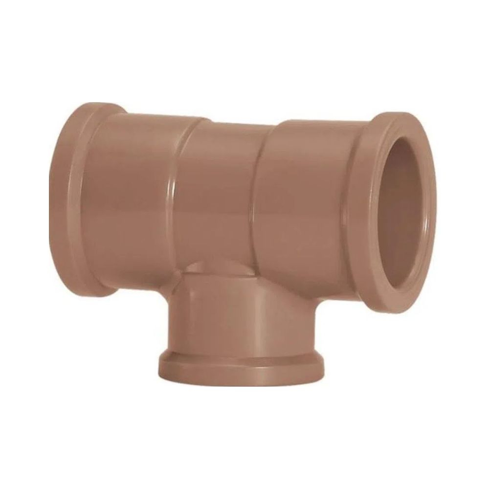 Tê Soldável Redução 50X25 Amanco