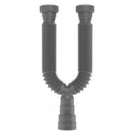 Sifão Universal Duplo Cinza Amanco 