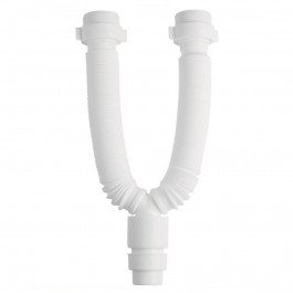  Sifão Universal Duplo Branco Amanco 