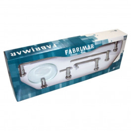 Kit De Acessorios Casual Com 5 Pecas Cromado 5000-Ca-Cr Fabrimar