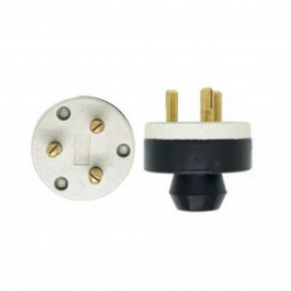 Pino Externo Polarizado Porcelana 20A 380V 3Polos Decorlux