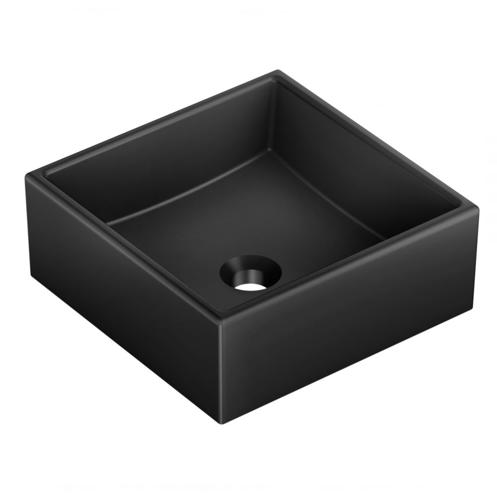 Cuba De Apoio 350X350Mm Q5 S/Mesa Preta Basic Celite