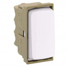 Modulo Zeffia Interruptor Simples Branco Pial