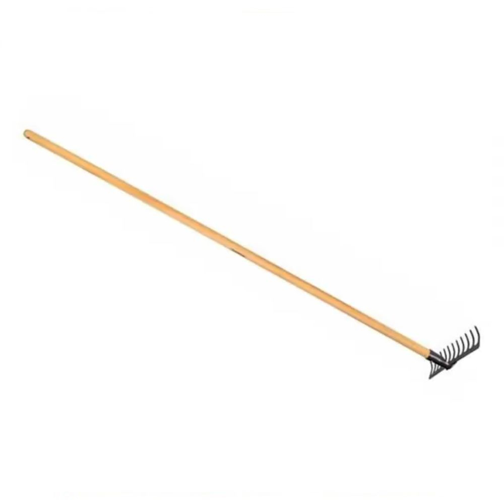 Ancinho Curvo Leve 12 Dentes Com Cabo 120Cm Tramontina 