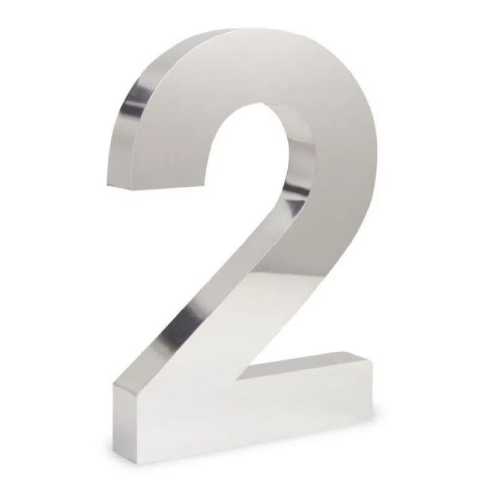 Número 20Cm N2 União Inox