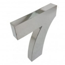 Número União Inox 20Cm Número 7