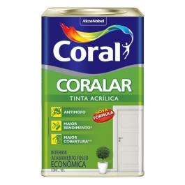 Tinta Coralar Acrílica Branco 18L Coral 