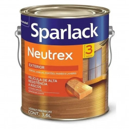 Verniz Sparlack Neutrex Castanho Avermelhado 3,6 Litros