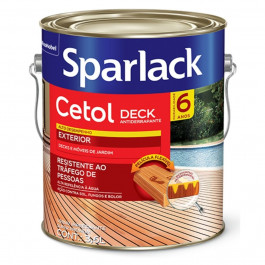 Verniz Cetol Deck Semi Brilho Incolor 3.6L Sparlack