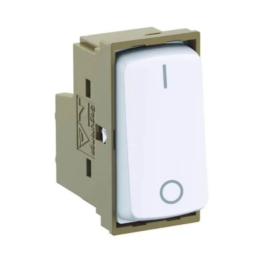Módulo Bipolar Simples Zeffia 10A Branco Pial