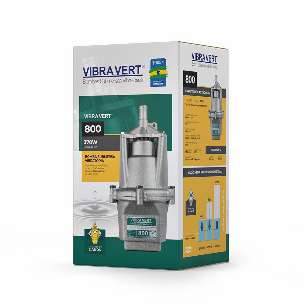 BOMBA D AGUA 800 VT-8B 370W VIBRAVERT