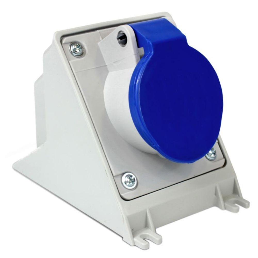 Tomada Newk Sobrepor 2P+T 16 250 Az Ip4 Steck