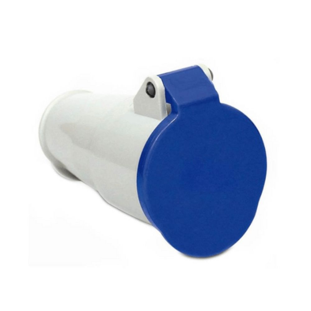 Acoplamento 2P+T 32A 200/250V 6H Ip44 Azul N3256 Steck