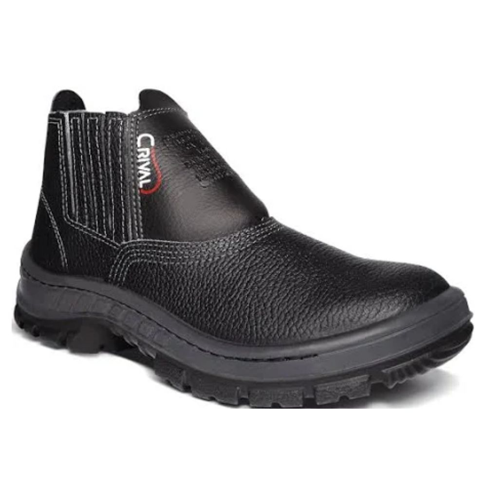 Bota 104 Bidensidade Elastico Flexivel S/Bico Nº37 Preta Crival