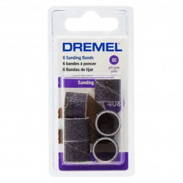 Tubo De Lixa Grão 120 1/4 Com 6 Unidades Dremel 