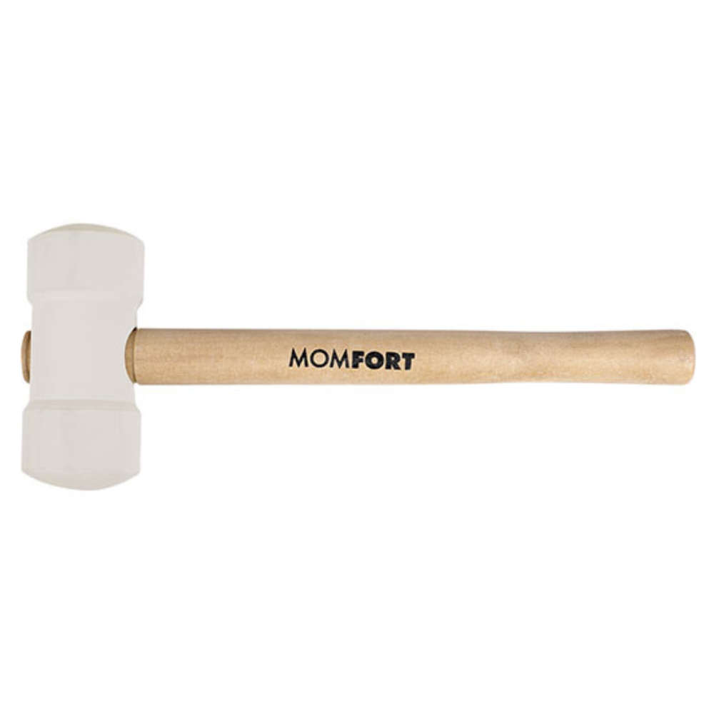 Martelo De Borracha 40Mm Branco Momfort
