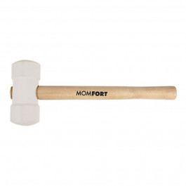 Martelo De Borracha 60Mm Branco Momfort