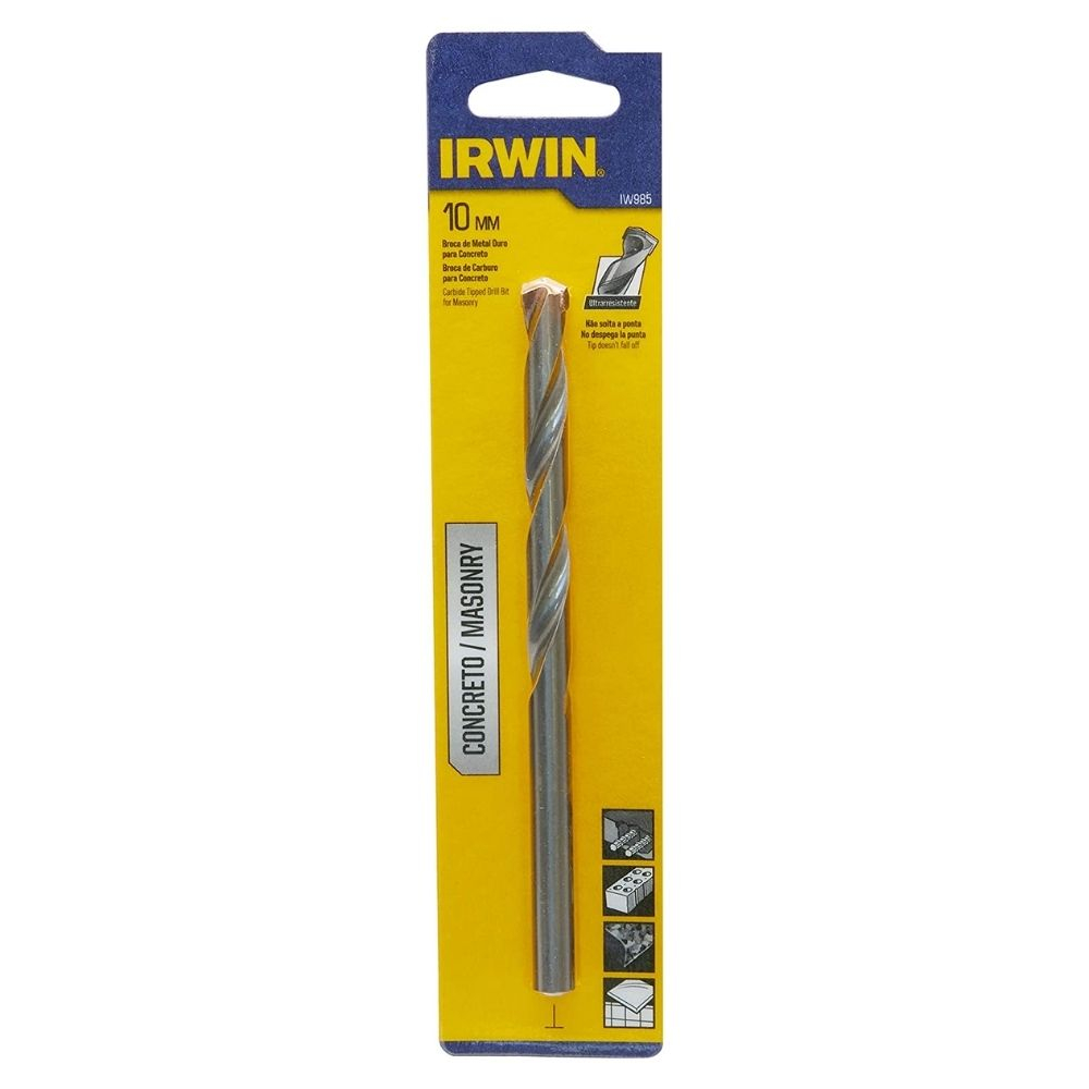Broca Para Concreto De 10Mm Vidia Irwin
