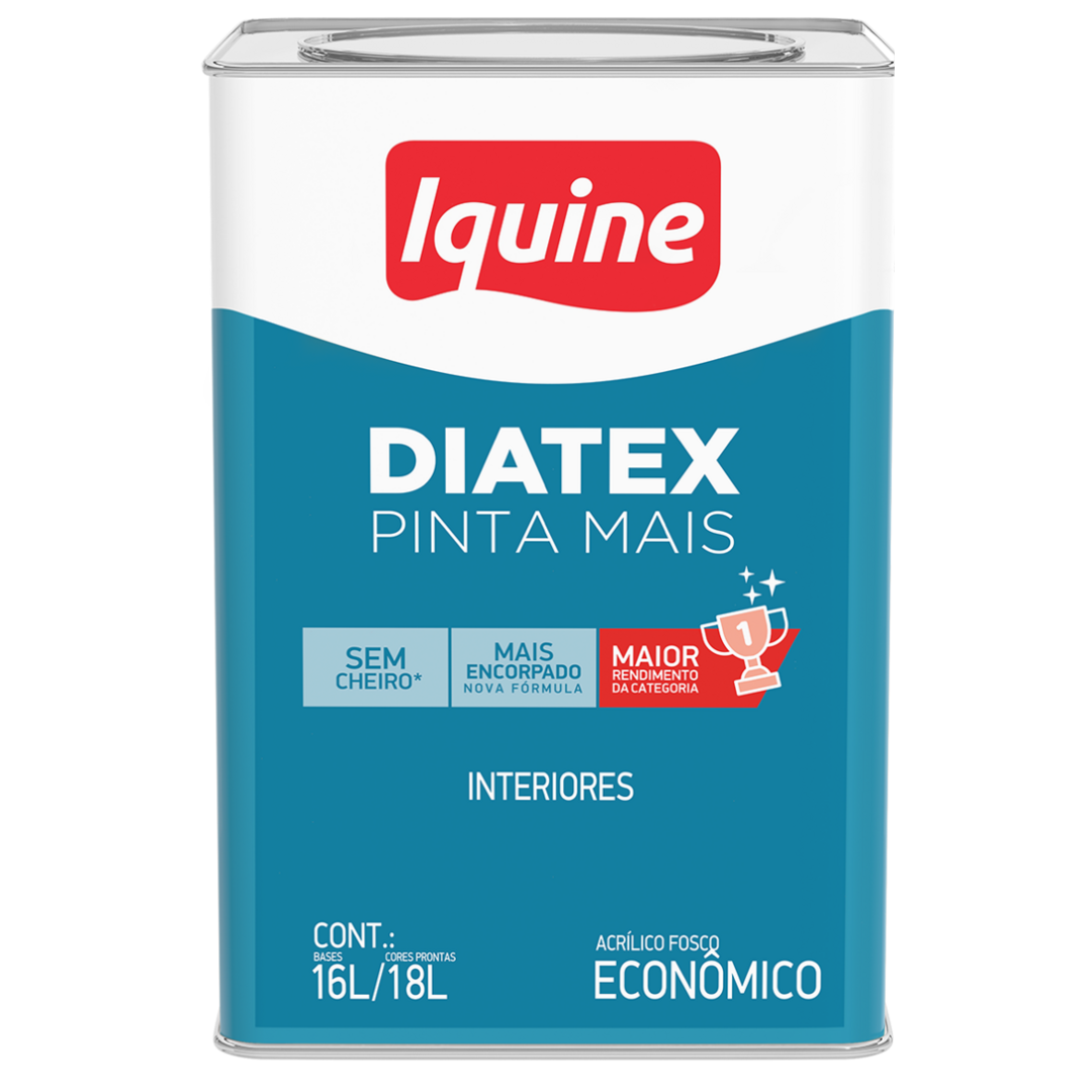 Tinta Iquine Ico-Diat Acrílico Fosco Base P 16L 
