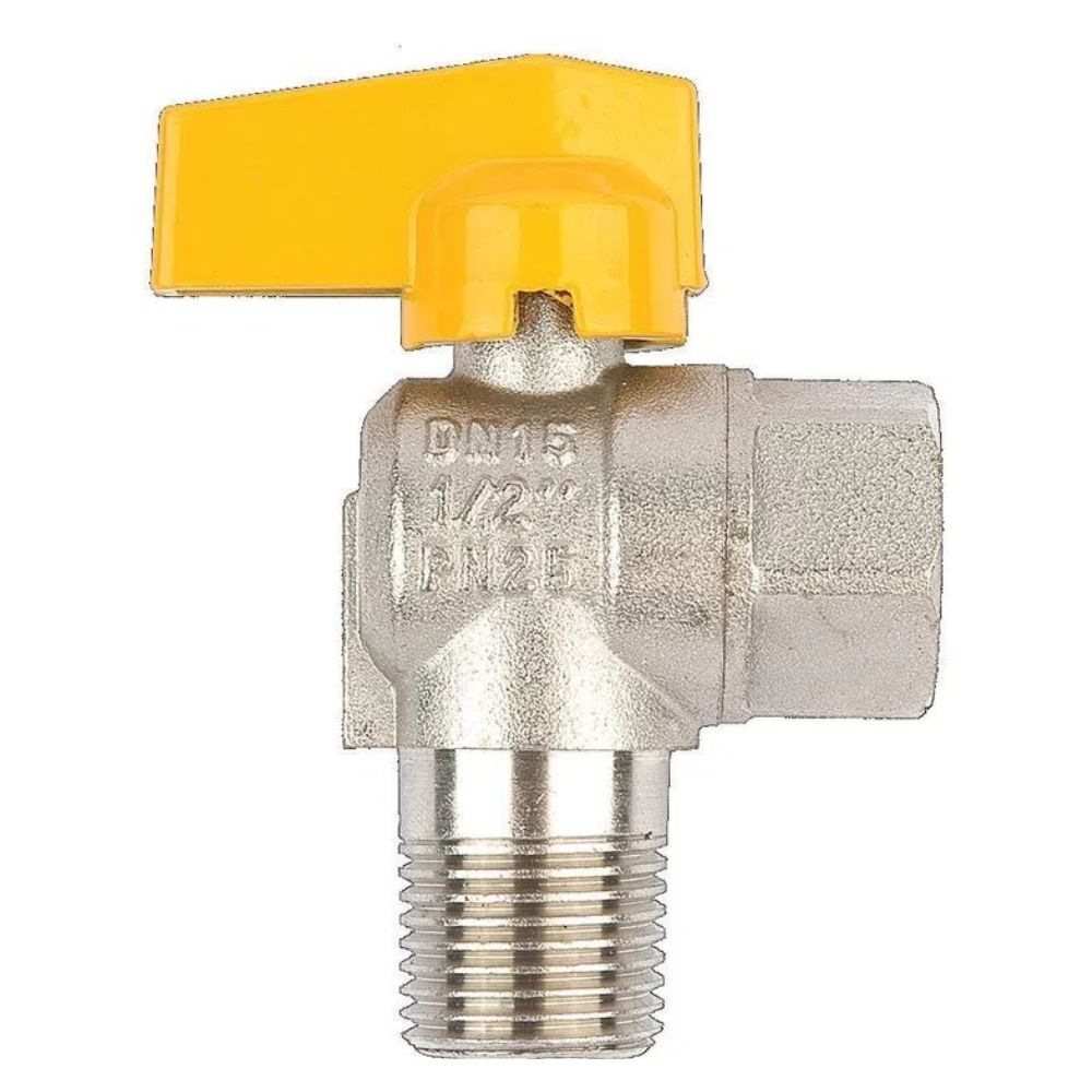 Registro Esfera Glp 90° Borboleta 1/2 Npt (Exe)  Jackwal