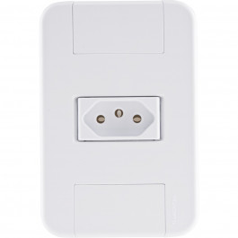 Tomada Tablet 2P+T 10A Branco Tramontina