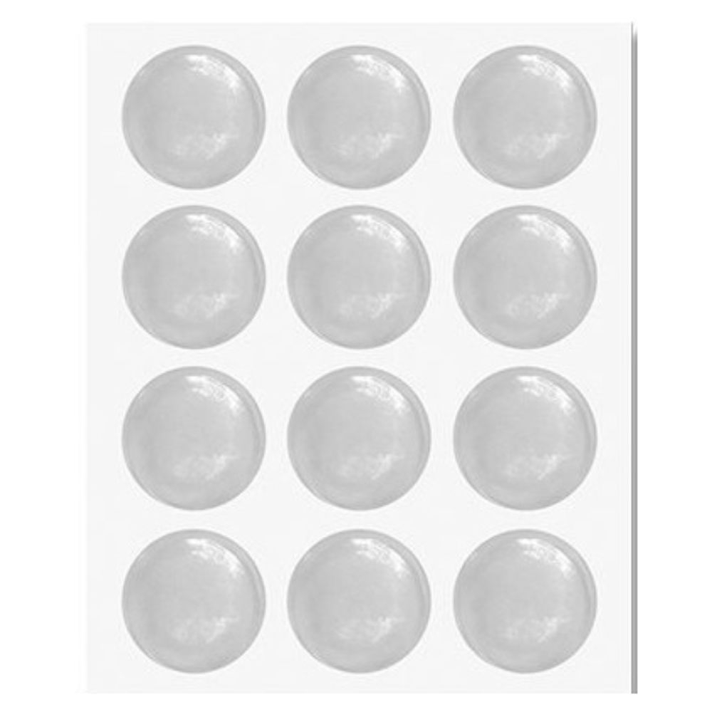 Protetor Adesivo De Feltro Marrom Redondo 30Mm 9 Unidades Bemfixa