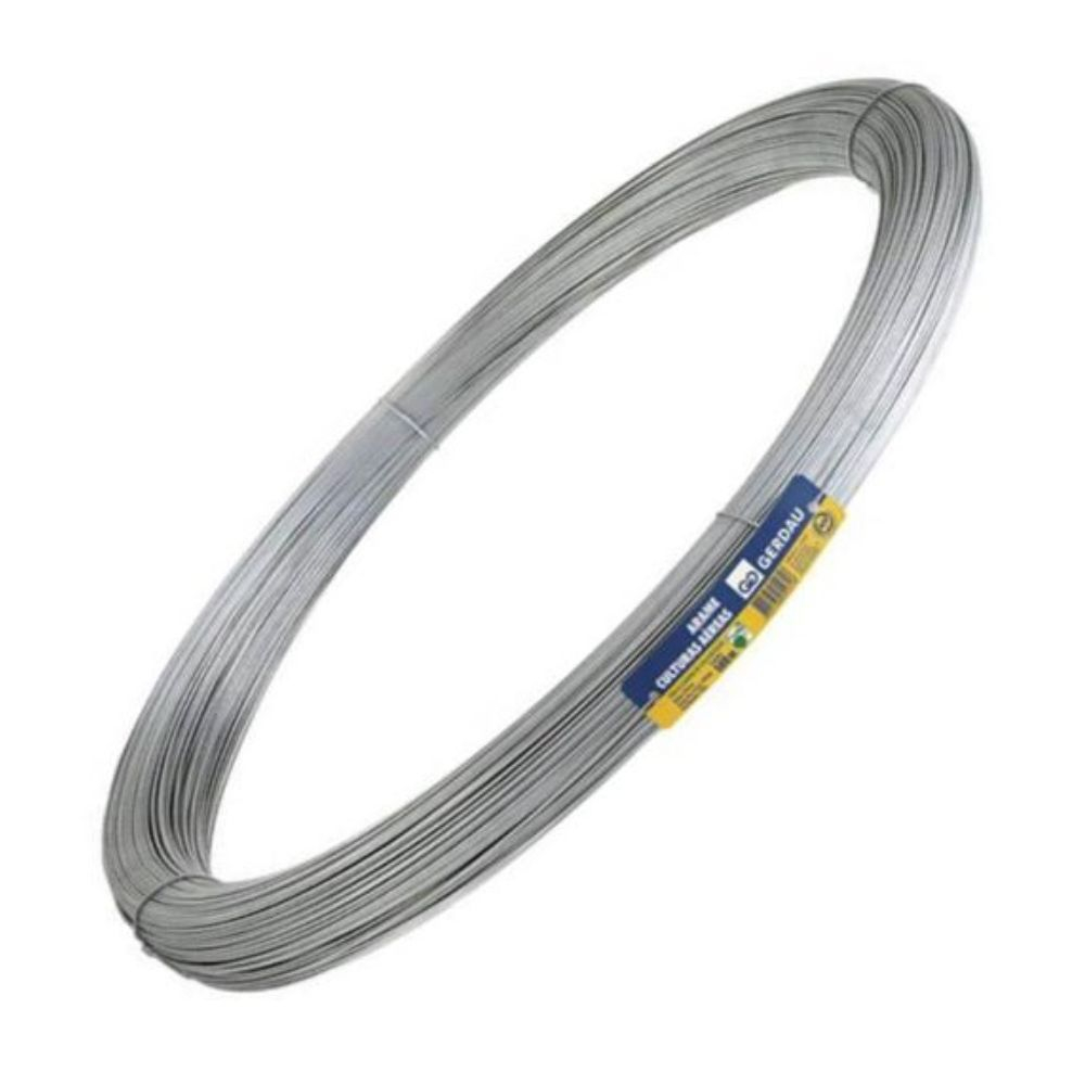 Arame Aço 12 Galvanizado 1Kg Gerdau