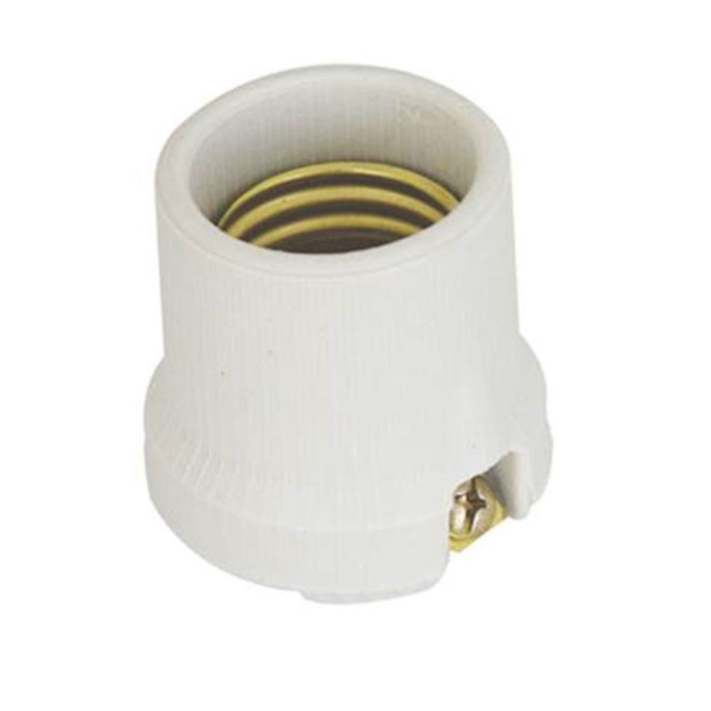 Receptáculo Porcelana Latão C/ Borne E27 Germer