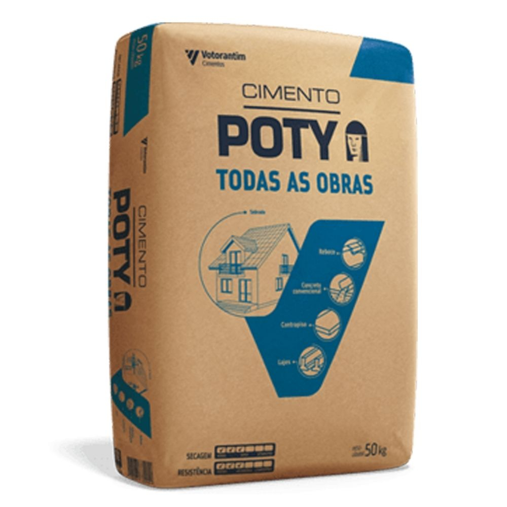 Cimento Todas As Obras Cpii 50Kg Poty 