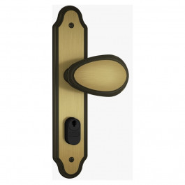 Fechadura Golf10 Espelho Oxidada Externa Stam