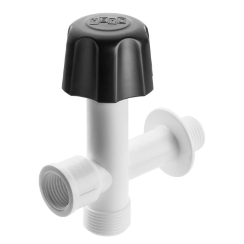 Registro Para Máquina De Lavar 1/2 Branco Herc
