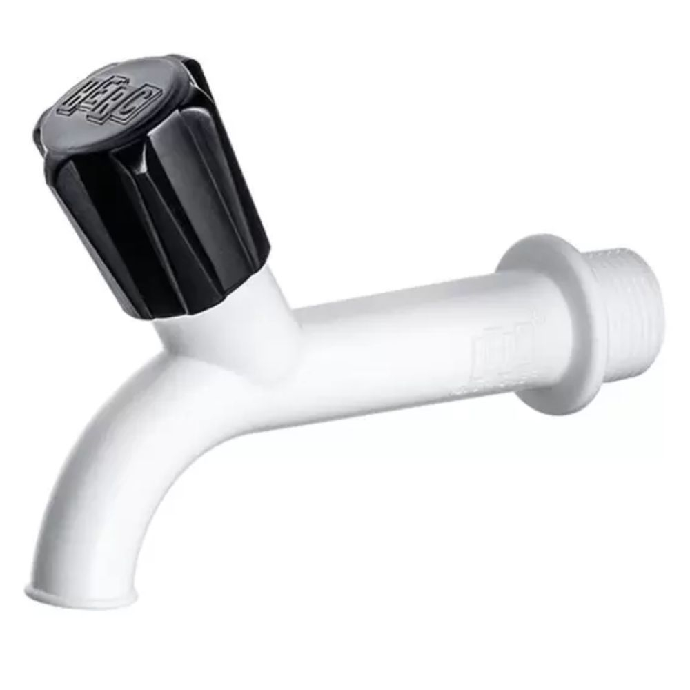 Torneira Plástica Para Uso Geral 1113 3/4 10Cm  Herc 
