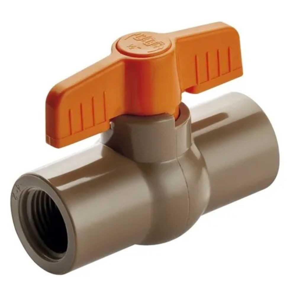 Registro Esfera Pvc Roscável 1.1/2 Duda