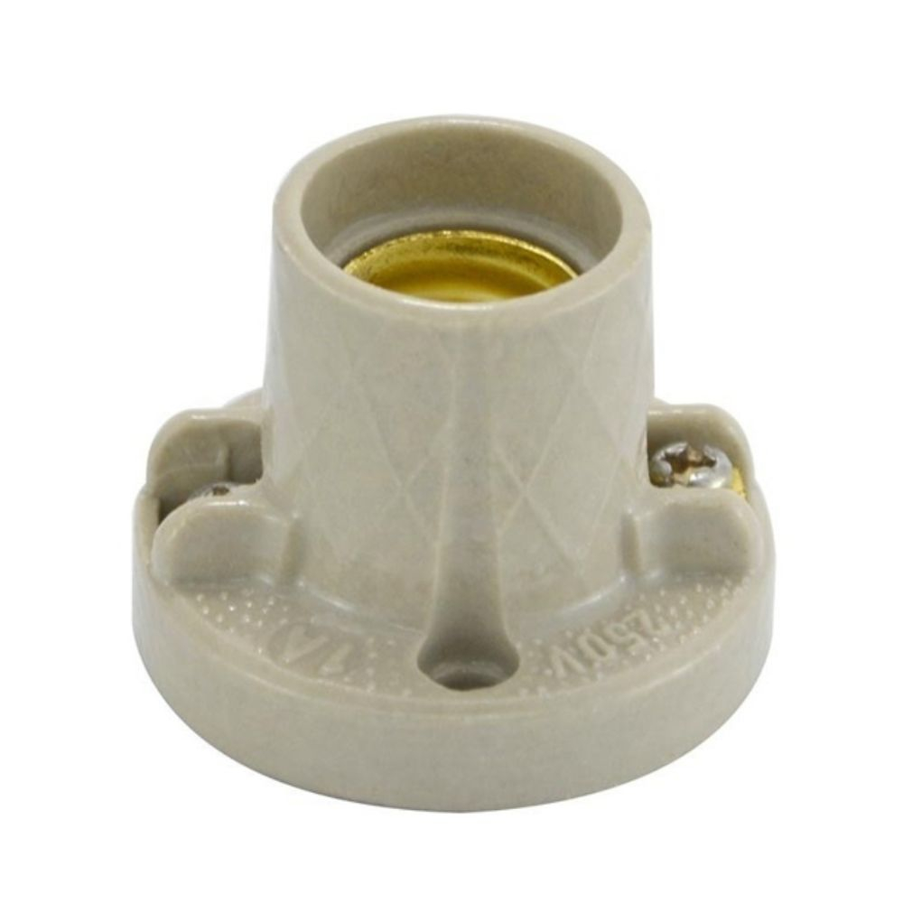Receptáculo Para Plafon Leve Base E27 Com Borne Germer