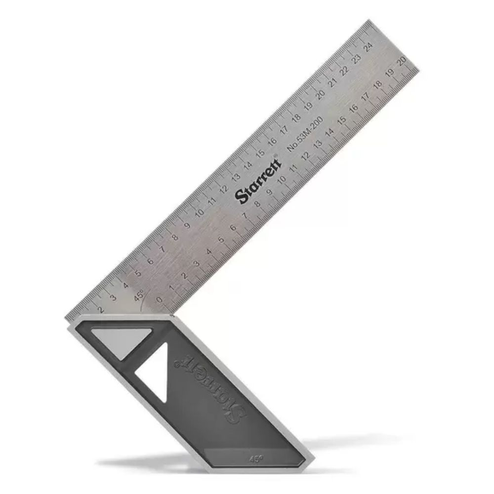 Esquadro Para Carpinteiro Com Cabo De Alumínio 350Mm Starret