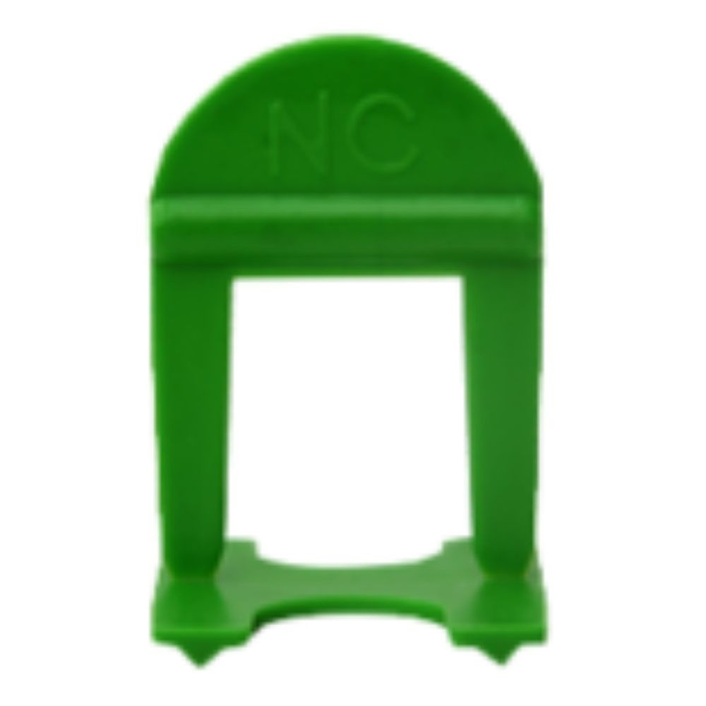 Espaçador De Piso Standard 1Mm Com 100 Peças Nivela Certo 