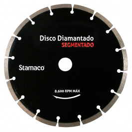 Disco Diamantado Segmentado 7” 180Mm Stamaco
