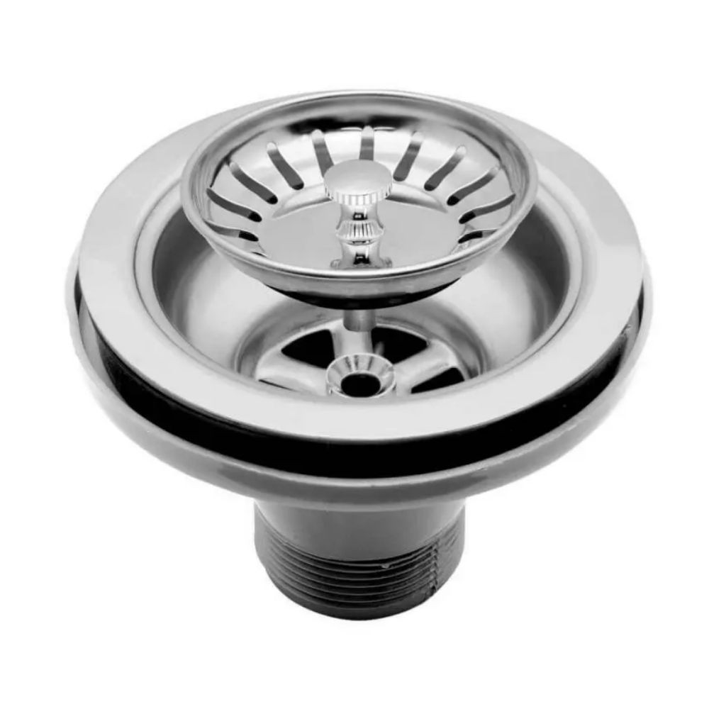 Válvula Inox Para Cubas E Pias 4.½' Ghel Plus
