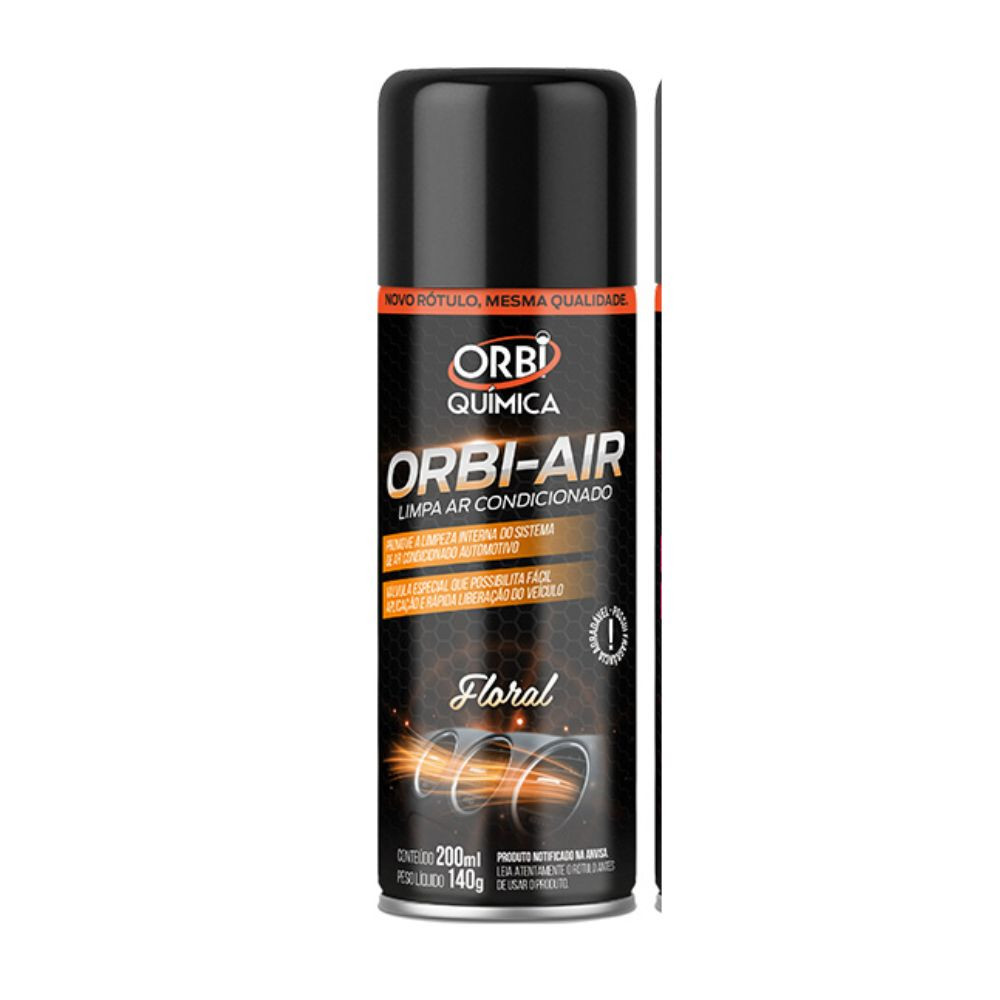 Limpa Ar Condicionado 200Ml Carro Novo Orbi