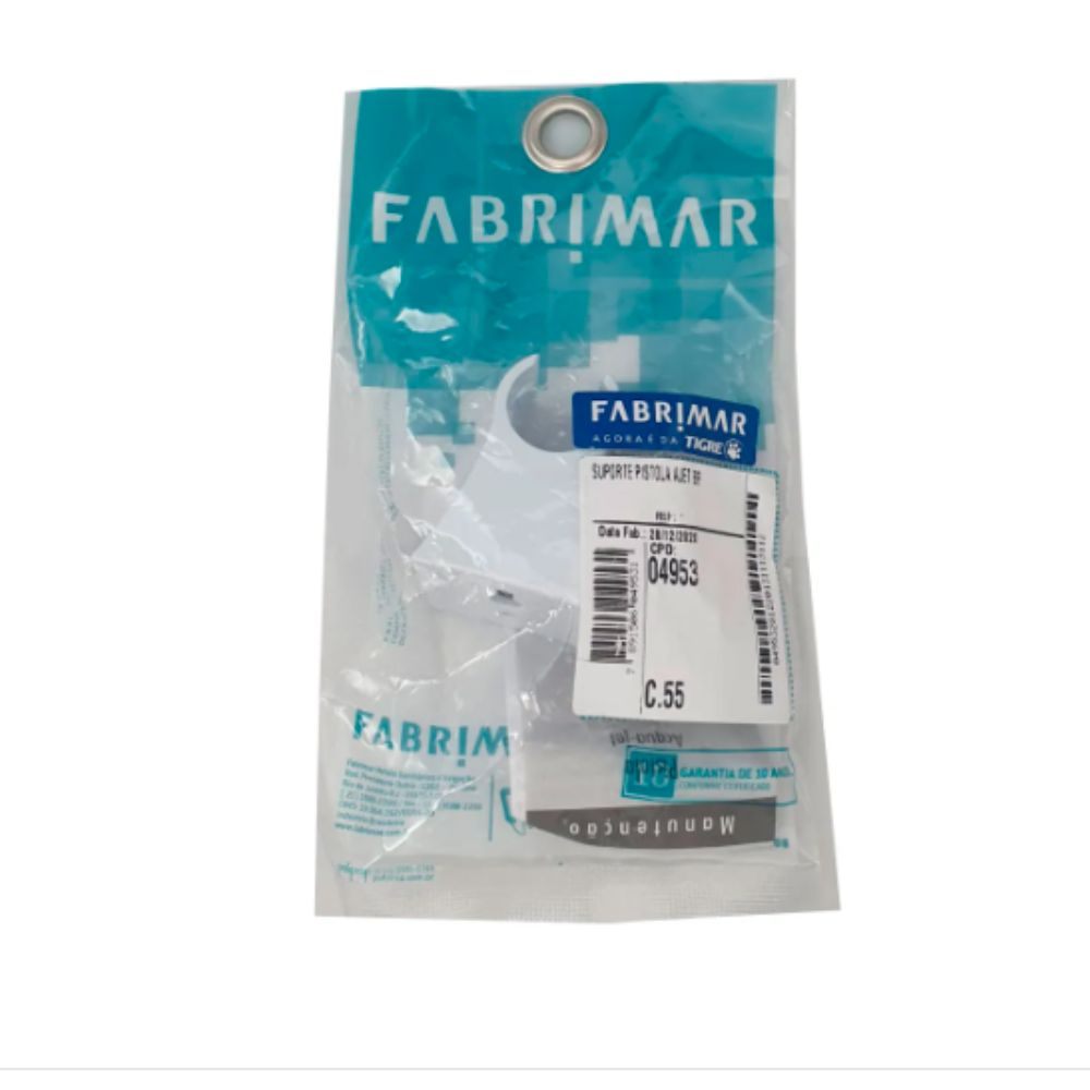 Suporte Ducha Higiênica Branco Fabrimar