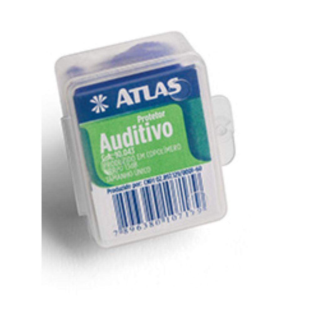 Protetor Auditivo Plástico At3100 Atlas